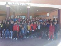 Alumnos de 1 C y 1 E ESO premiados por la limpieza de sus aulas, 2 trimestre, curso 15-16.